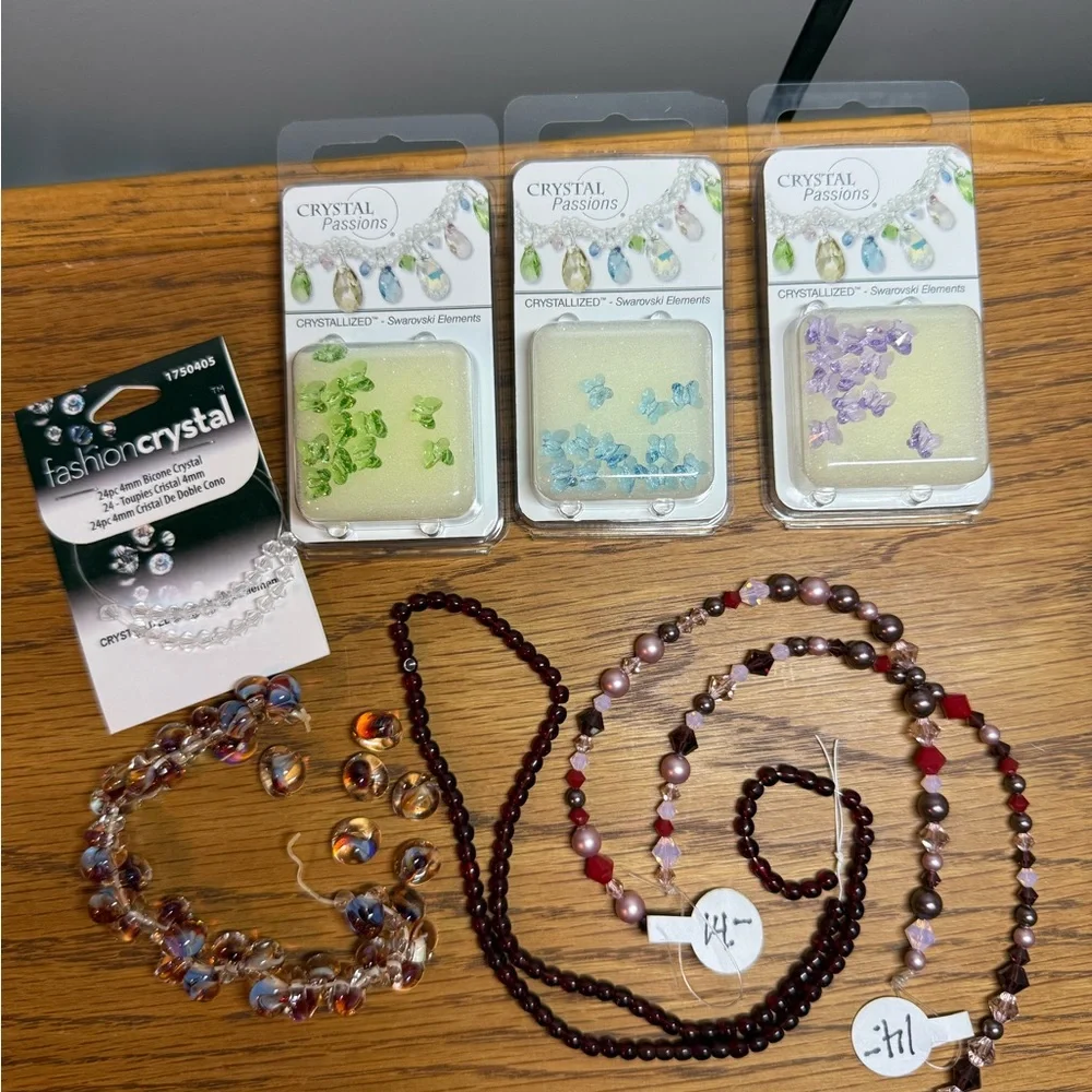 Swarovski Butterfly Crystal Beads and Glass Beads
